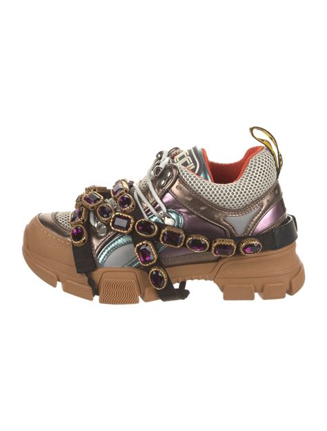 gucci x sega|gucci flashtrek chunky sneakers.